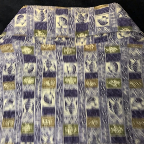 Pierre Cardin 100% Cotton Short SleeveShirt LG Resortwear Blue Gray Yellow NWOT - Picture 10 of 10